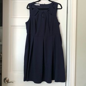 Sleeveless Maurice’s Navy Dress 1X